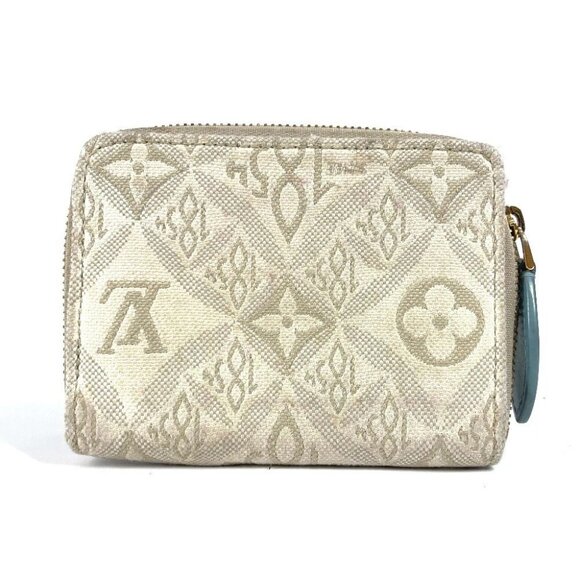 LOUIS VUITTON M81095 Monogram Jacquard Since 1854 zip-around coin purse Wallet - Picture 2 of 13